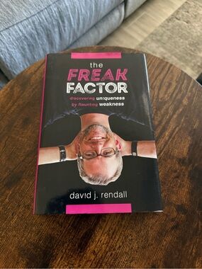 The Freak Factor by David J. Rendall - Black & Pink Hardcover